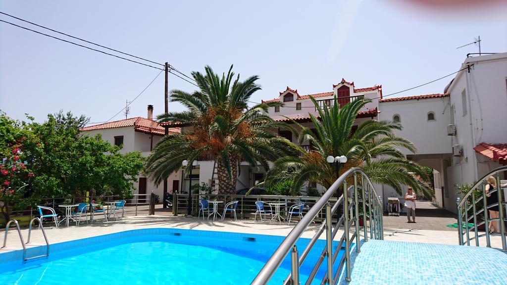 Hotel Mando Marathokampos Bagian luar foto