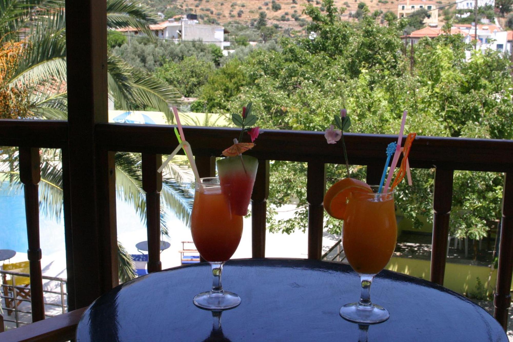Hotel Mando Marathokampos Bagian luar foto